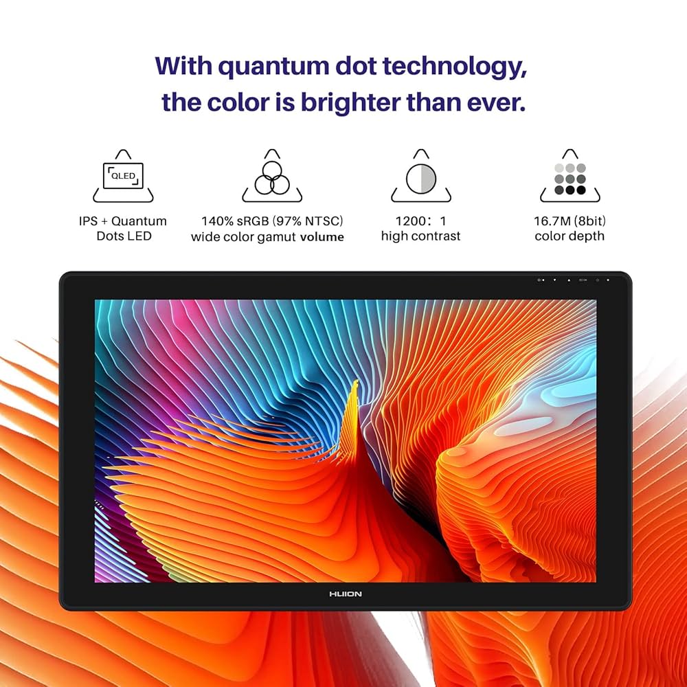 Kamvas 24 Plus Huion 液タブ 24インチ GS2402 Kamvas 24 | Kamvas 24 Plus QHD Graphic Monitor for Artists